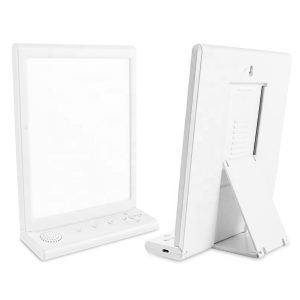 LED valgusteraapia lamp valge värviga, müraga, 10000 lux